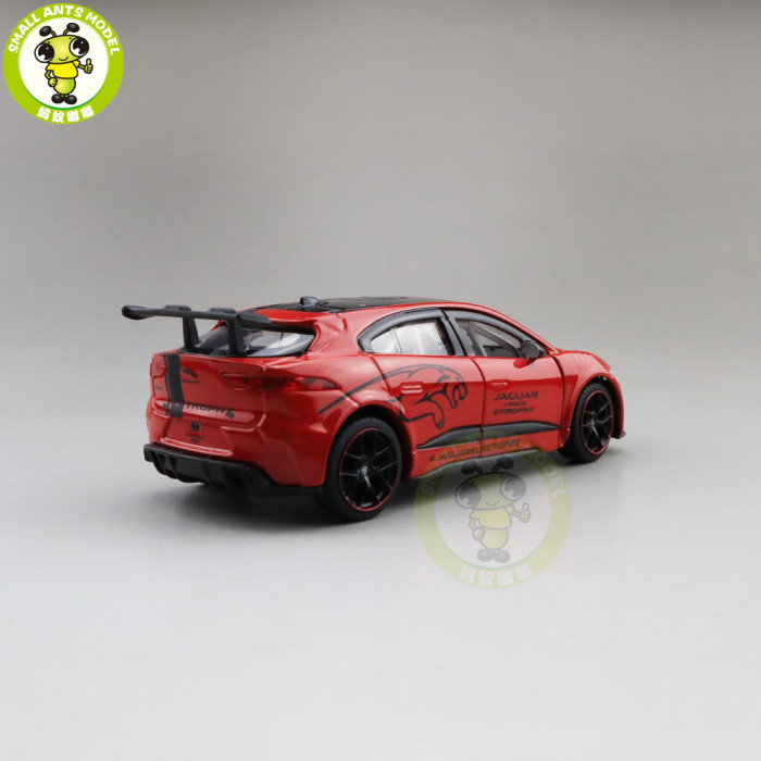 1/36 JACKIEKIM Jaguar I-PACE eTROPHY Diecast Model CAR Toys for kids Pull Back Boys Girls gifts