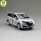1/32 JKM Honda Odyssey 2015 MPV Diecast Metal Model CAR Toys for kids children Sound Lighting Pull Back gifts collection hobby