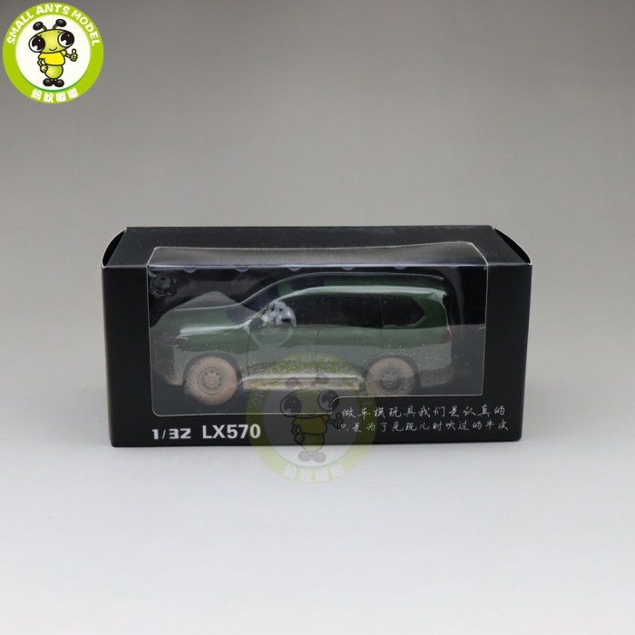 1/32 JACKIEKIM Toyota Lexus LX570 SUV Diecast Model CAR Toys for kids Sound Lighting Pull Back Car Boy Girl gifts