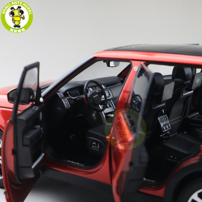1/18 LCD Land Rover RANGE ROVER Suv Car Diecast Metal SUV CAR MODEL Toys kids children Boy Girl gifts hobby collection