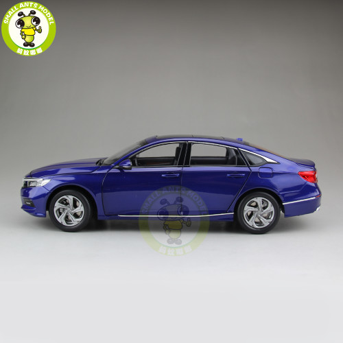 1/18 Honda Accord 10th Sedan Diecast Metal Car Model Toys Boy Girl Gift Collection Hobby Blue