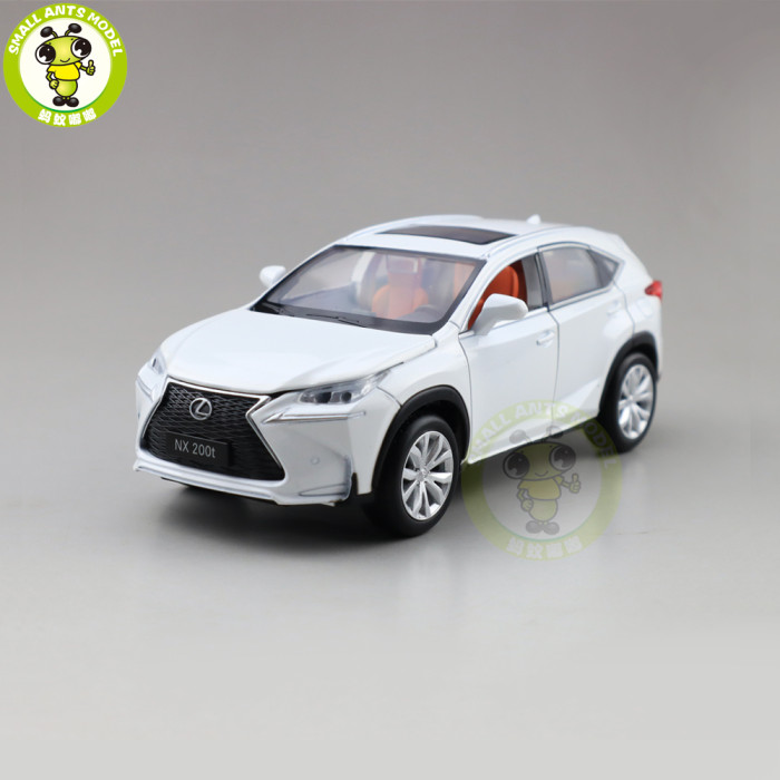 1/32 JACKIEKIM Toyota Lexus NX200T Diecast Model CAR SUV Toys for kids children Sound Lighting Pull Back gifts
