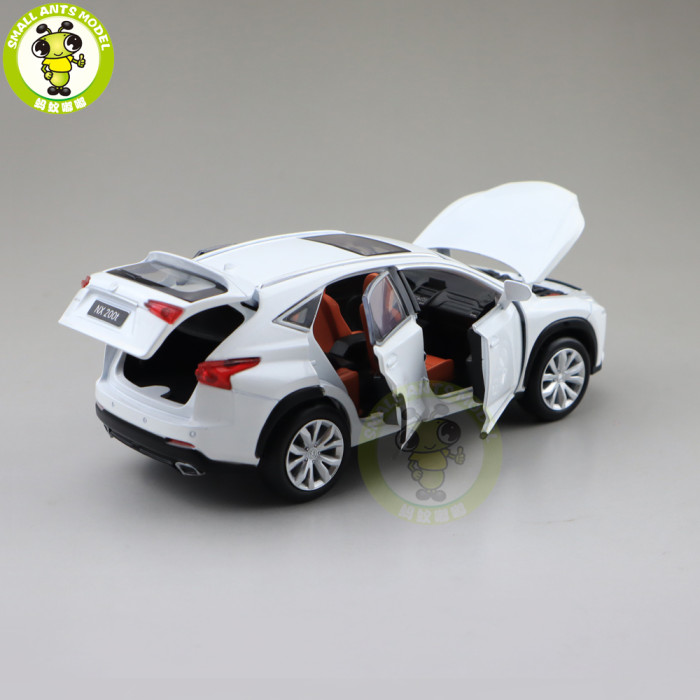 1/32 JACKIEKIM Toyota Lexus NX200T Diecast Model CAR SUV Toys for kids children Sound Lighting Pull Back gifts