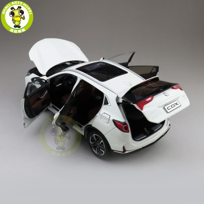 1/18 Honda ACURA CDX SUV Diecast Metal Car SUV Model Toys For Kids Boy Girl Gift Collection Hobby White
