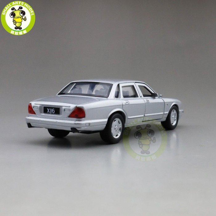 1/36 JACKIEKIM Jaguar XJ6 XJ-6 Diecast Model CAR Toys for kids Pull Back Boys Girls gifts