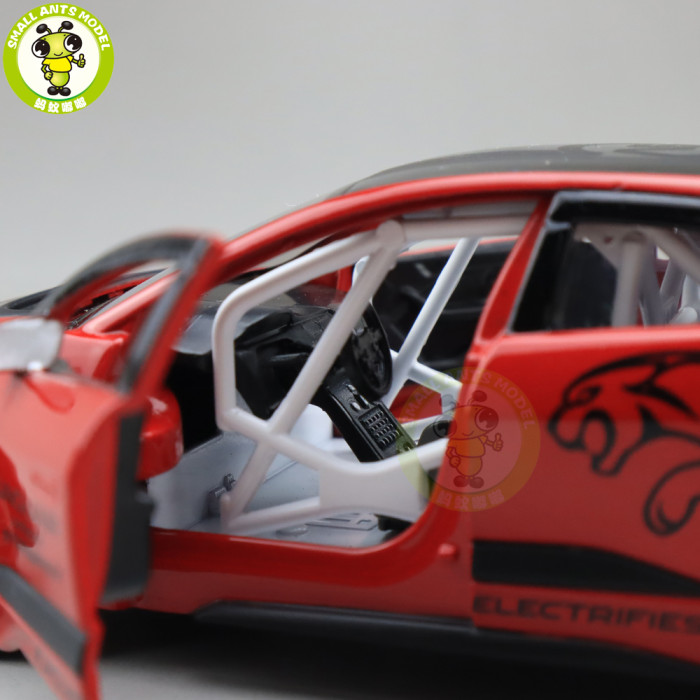 1/36 JACKIEKIM Jaguar I-PACE eTROPHY Diecast Model CAR Toys for kids Pull Back Boys Girls gifts