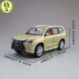 1/32 JACKIEKIM Toyota Lexus LX570 SUV Diecast Model CAR Toys for kids Sound Lighting Pull Back Car Boy Girl gifts