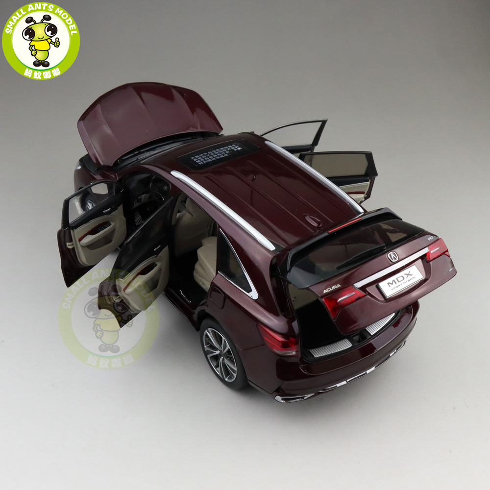1/18 Honda ACURA MDX Sport Hybrid SUV Diecast Metal Car SUV Model