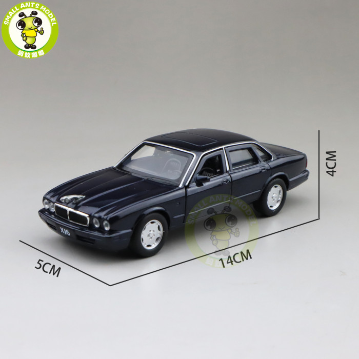 1/36 JACKIEKIM Jaguar XJ6 XJ-6 Diecast Model CAR Toys for kids Pull Back Boys Girls gifts