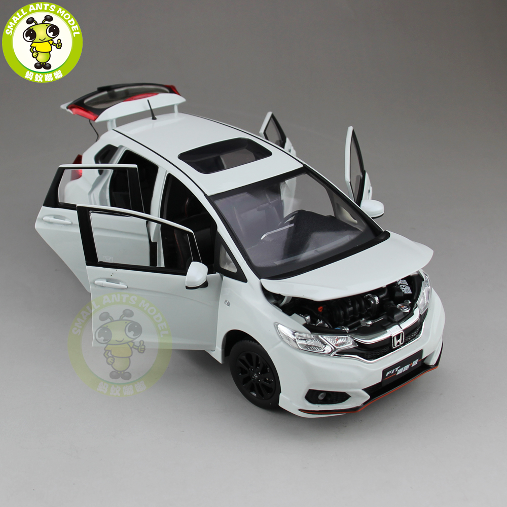 1/18 Honda FIT Sport 2018 Diecast Metal Car Model Toys Boy Girl