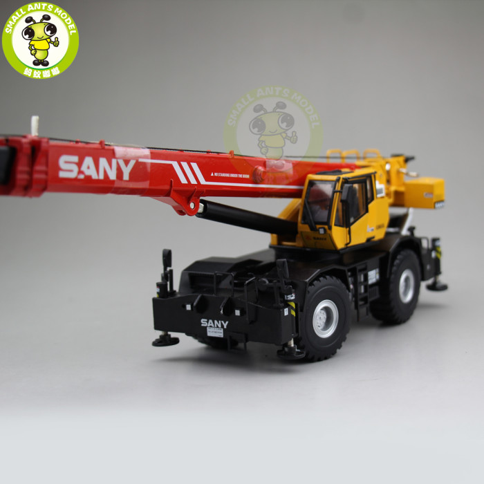 1/50 SANY ROUGH-TERRIAN Off-road Suspens CRANE SRC865XL Diecast Metal Model Gift Hobby Collection