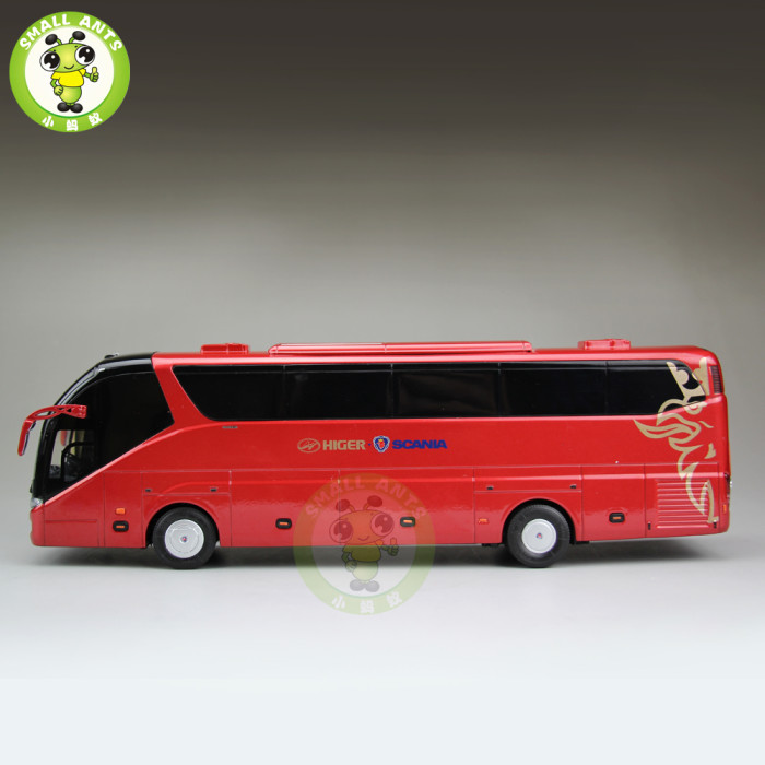 1/43 Scania A90 Gold Dragon Higer Bus Diecast Bus Car Model Toys kids Gifts