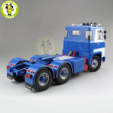 1/18 Scania Lbt 141 Tractor Truck Asg 3-Assi 1976 ROAD-KINGS Diecast Car Truck Model Toys for kids Gift Blue & White