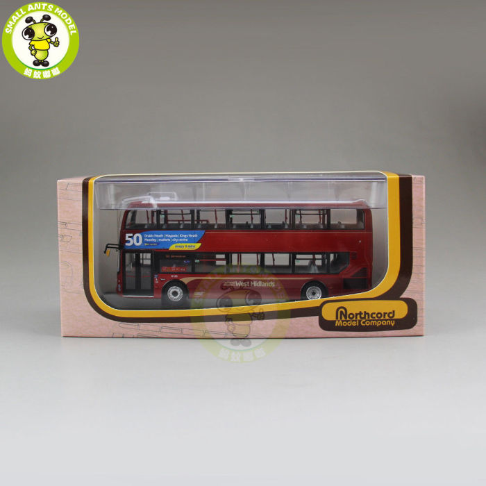 1/76 UKBUS 6502 Alexander Dennis Enviro400 diecast Double Decker car Bus model