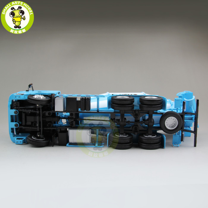 1/35 XCMG MAN Schwing Concrete Mixing Truck Construction Machinery Diecast Model Toy Hobby Blue