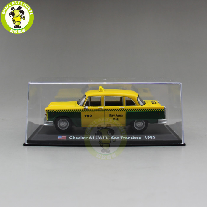 1/43 TAXI Car Model Toy Citroen Abenzl VW Beetle Fiat GAZ Ford Renault Austin Checker Diecast Car Model Toy Gift Collection