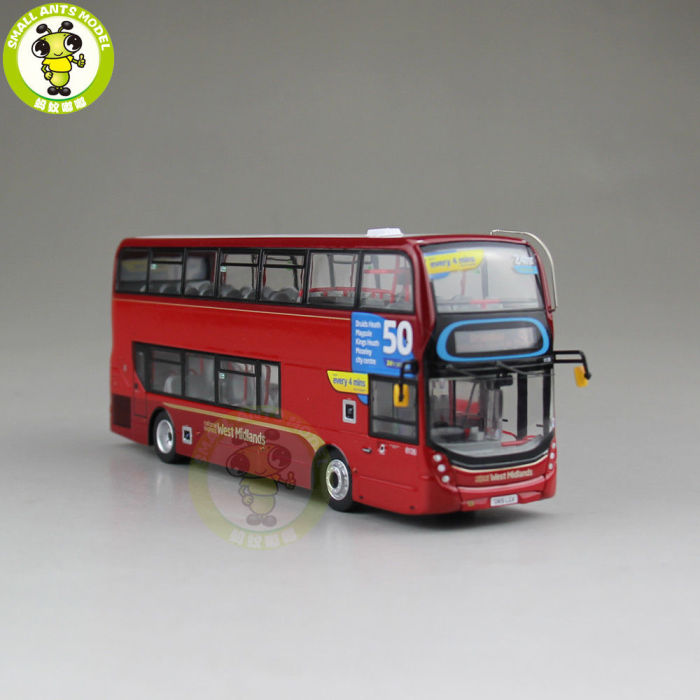 1/76 UKBUS 6502 Alexander Dennis Enviro400 diecast Double Decker car Bus model