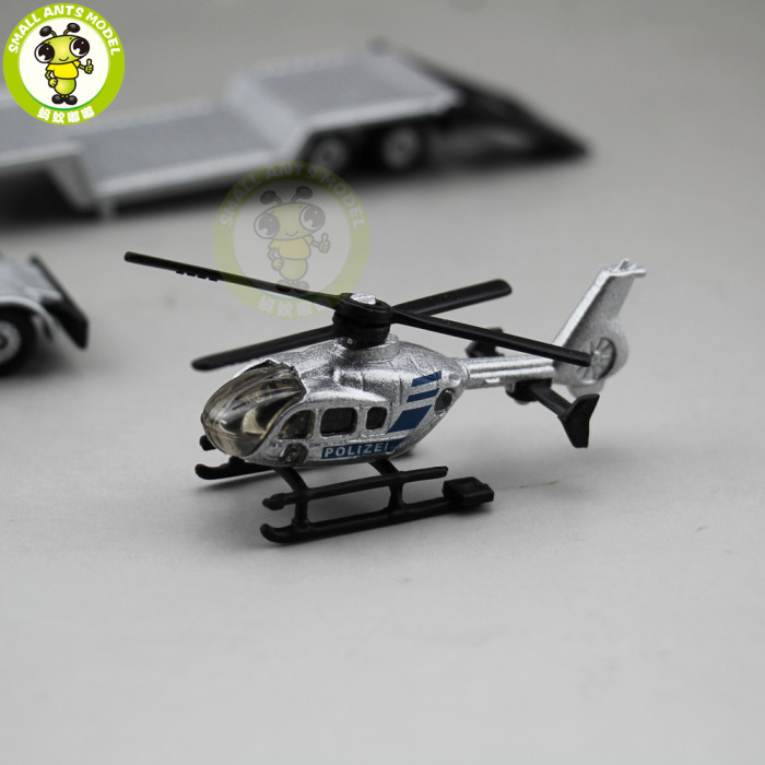 SIKU 1610 1611 1613 1616 Truck Trailer Low Loader with Excavator Bulldozer Yacht Helicopter Diecast Car Model Toys for kids gift