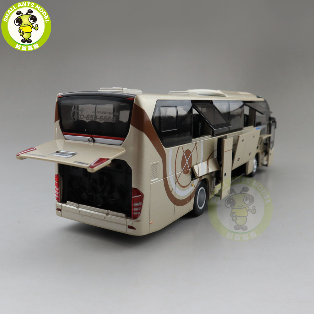1/42 YuTong Bus ZK6128HQB Bus Diecast Bus Car Model Boy Gilr Gifts