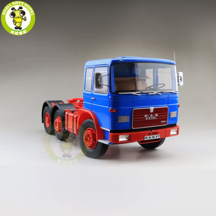 1/18 KK SCALE Man 16304 F7 Tractor Truck 1972 ROAD-KINGS Diecast Car Truck Model Toys for kids Gift