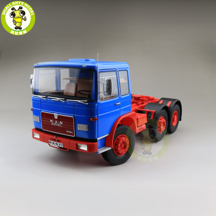 1/18 KK SCALE Man 16304 F7 Tractor Truck 1972 ROAD-KINGS Diecast Car Truck Model Toys for kids Gift
