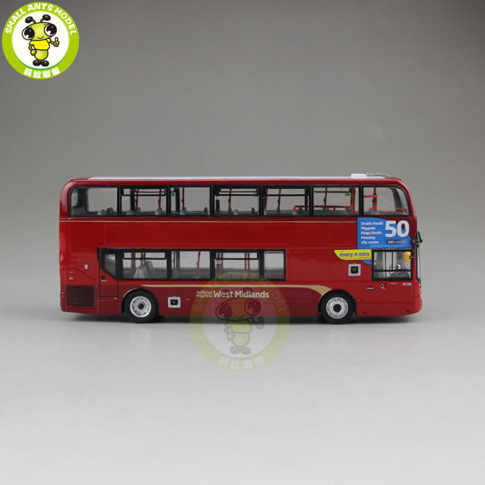 1/76 UKBUS 6502 Alexander Dennis Enviro400 diecast Double Decker car Bus model
