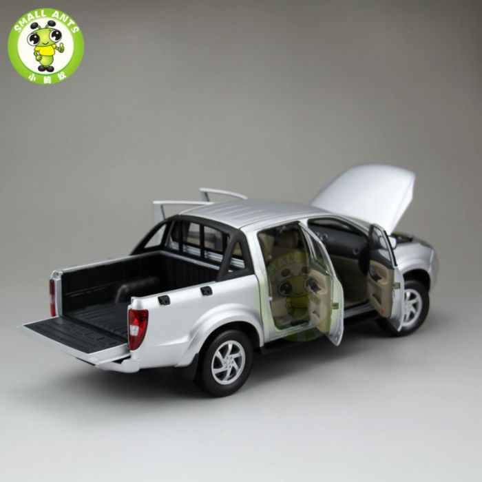 1:18 Scale China JiangLing JMC Pickup Truck Diecast Car Model Silver