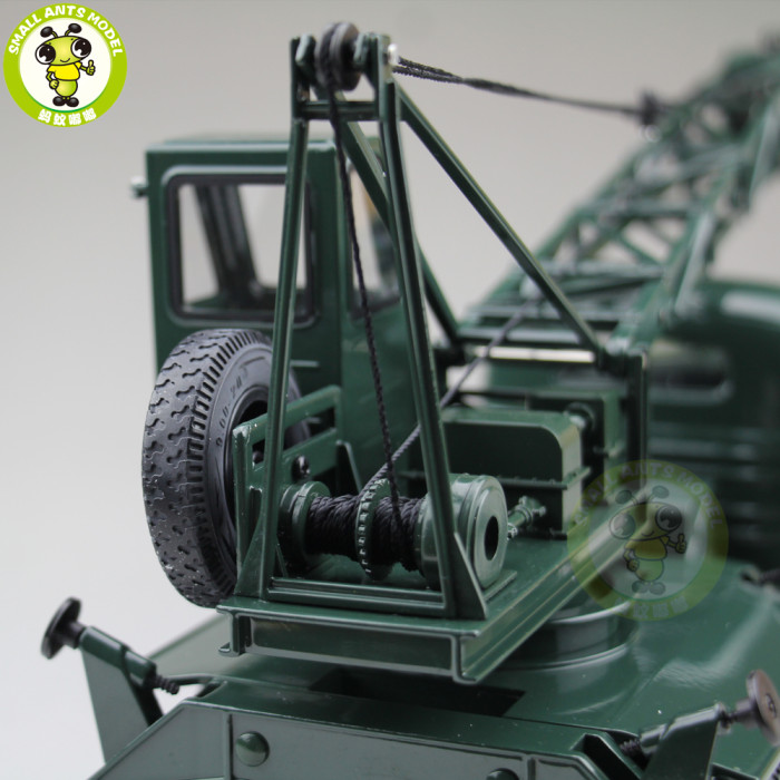 1/24 China Jiefang FAW Crane Truck Engineering vehicle Diecast Model Car Truck Gift Collection Hobby High Quality