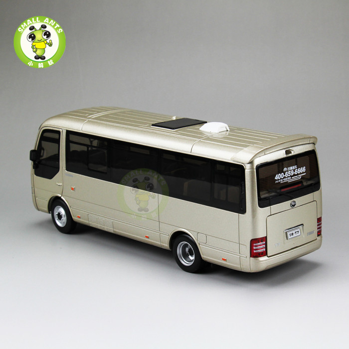 1/32 China YuTong T7 Diecast Bus Car Model Toys Gift Hobby Collection