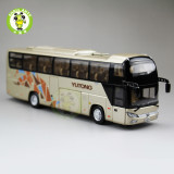 1/43 China YuTong ZK6118H Bus Coach Diecast Metal Bus Car Model Toys Kids Collection Hobby