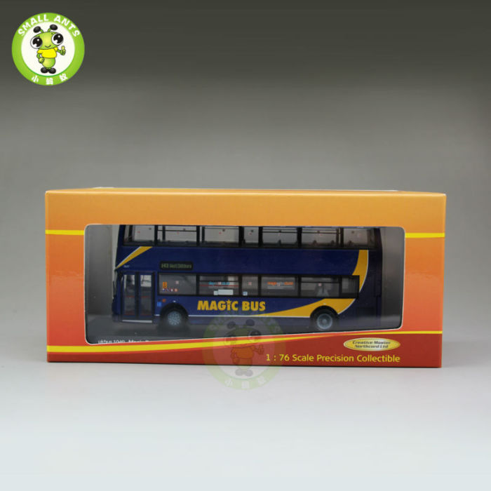 1/76 CMNL UKBUS 1049 Alexander Dennis Trident ALX400 Magic Bus Diecast Bus Model Toys Kids