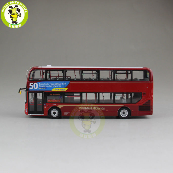 1/76 UKBUS 6502 Alexander Dennis Enviro400 diecast Double Decker car Bus model