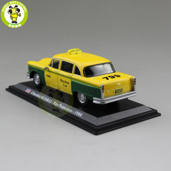 1/43 TAXI Car Model Toy Citroen Abenzl VW Beetle Fiat GAZ Ford Renault Austin Checker Diecast Car Model Toy Gift Collection