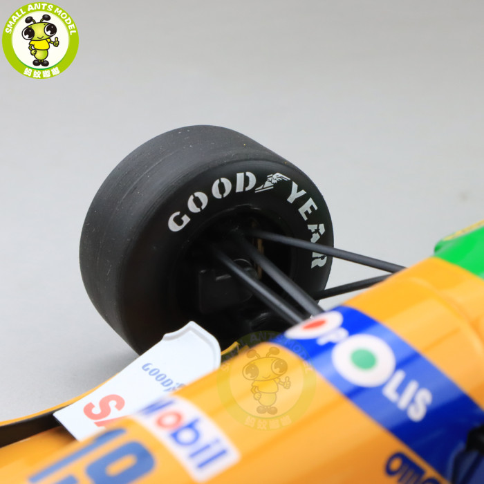 1/18 Minichamps BENETTON FORD B192 - WINNER SPA 1992 Diecast Racing Car Model Toys Gifts