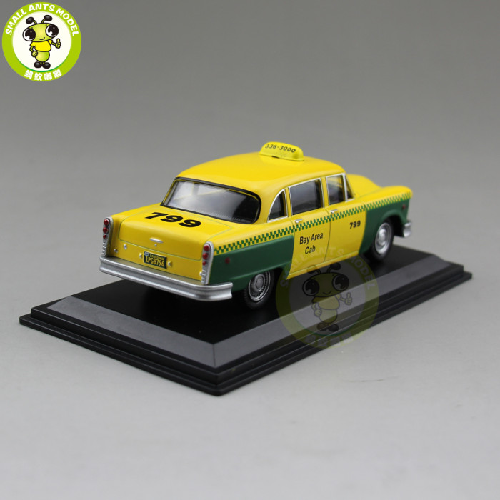 1/43 TAXI Car Model Toy Citroen Abenzl VW Beetle Fiat GAZ Ford Renault Austin Checker Diecast Car Model Toy Gift Collection