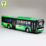1/43 China YuTong ZK6125CHEVPG4 City Bus Coach Car Diecast Model Toys Kids Gifts