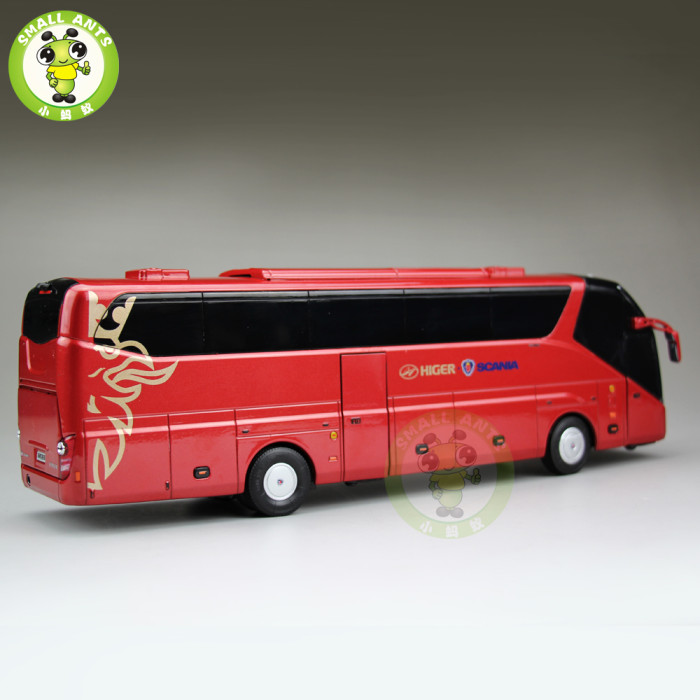 1/43 Scania A90 Gold Dragon Higer Bus Diecast Bus Car Model Toys kids Gifts