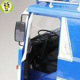 1/18 Scania Lbt 141 Tractor Truck Asg 3-Assi 1976 ROAD-KINGS Diecast Car Truck Model Toys for kids Gift Blue & White