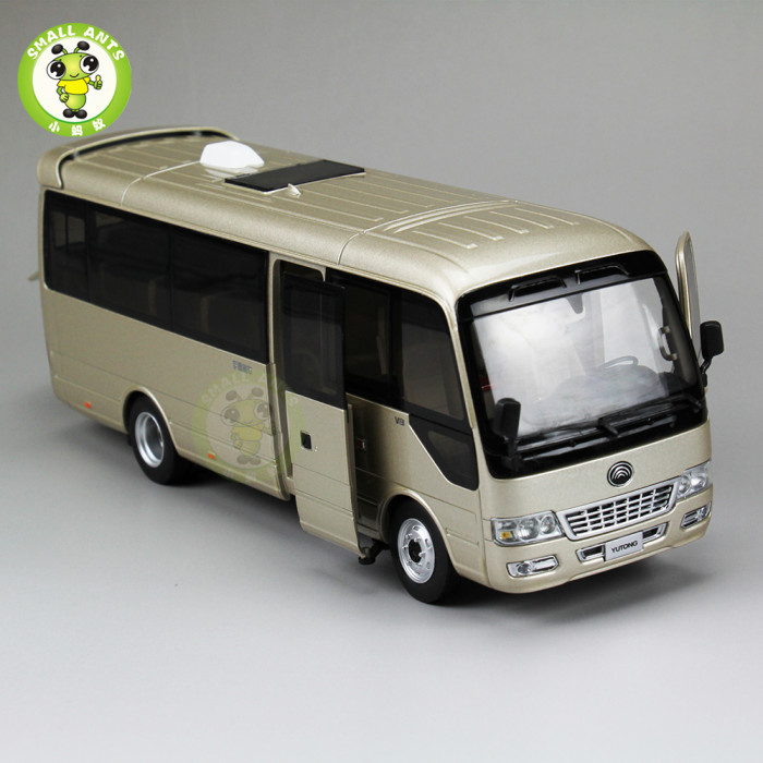 1/32 China YuTong T7 Diecast Bus Car Model Toys Gift Hobby Collection