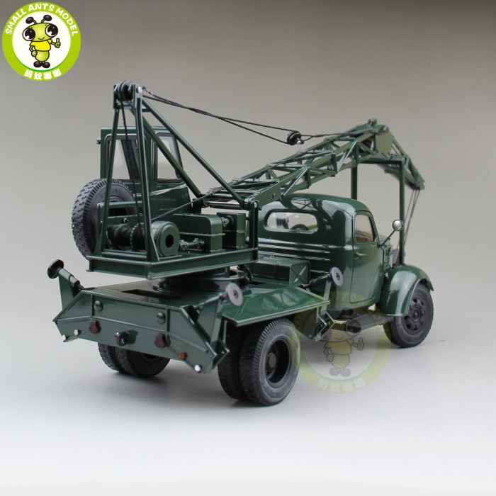1/24 China Jiefang FAW Crane Truck Engineering vehicle Diecast Model Car Truck Gift Collection Hobby High Quality