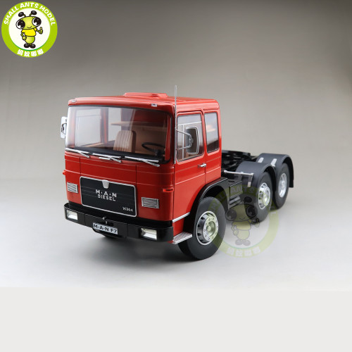 1/18 KK SCALE Man 16304 F7 Tractor Truck 1972 ROAD-KINGS Diecast Car Truck Model Toys for kids Gift