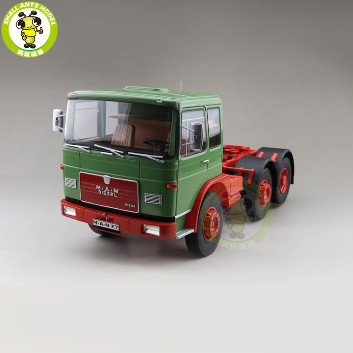 1/18 KK SCALE Man 16304 F7 Tractor Truck 1972 ROAD-KINGS Diecast Car Truck Model Toys for kids Gift