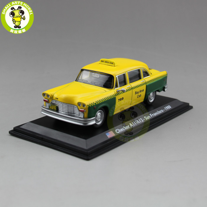 1/43 TAXI Car Model Toy Citroen Abenzl VW Beetle Fiat GAZ Ford Renault Austin Checker Diecast Car Model Toy Gift Collection