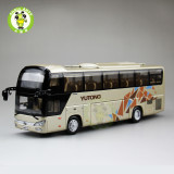 1/43 China YuTong ZK6118H Bus Coach Diecast Metal Bus Car Model Toys Kids Collection Hobby