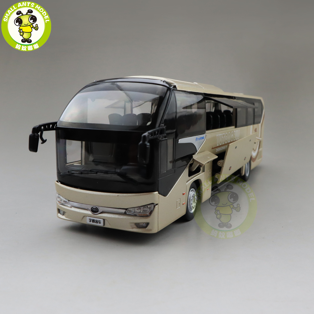 1/42 YuTong Bus ZK6128HQB Bus Diecast Bus Car Model Boy Gilr Gifts