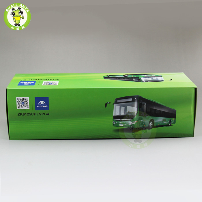 1/43 China YuTong ZK6125CHEVPG4 City Bus Coach Car Diecast Model