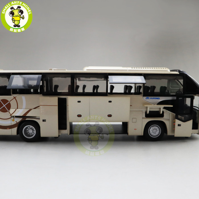 1/42 YuTong Bus ZK6128HQB Bus Diecast Bus Car Model Boy Gilr Gifts Toys