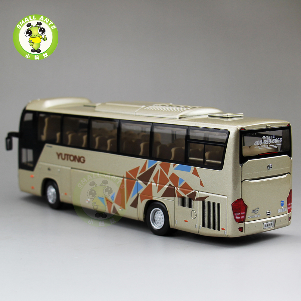 1/43 China YuTong ZK6118H Bus Coach Diecast Metal Bus Car Model