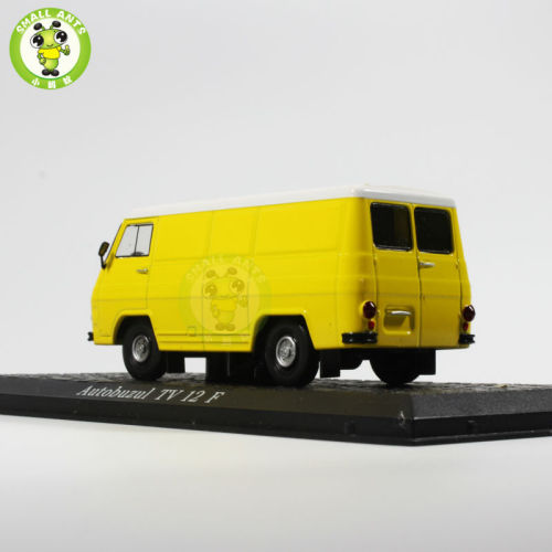 1/43 Atlas Autobuzul TV 12 F 7167126 Diecast Bus Truck Toys Model Kids Gifts