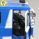 1/18 Scania Lbt 141 Tractor Truck Asg 3-Assi 1976 ROAD-KINGS Diecast Car Truck Model Toys for kids Gift Blue & White